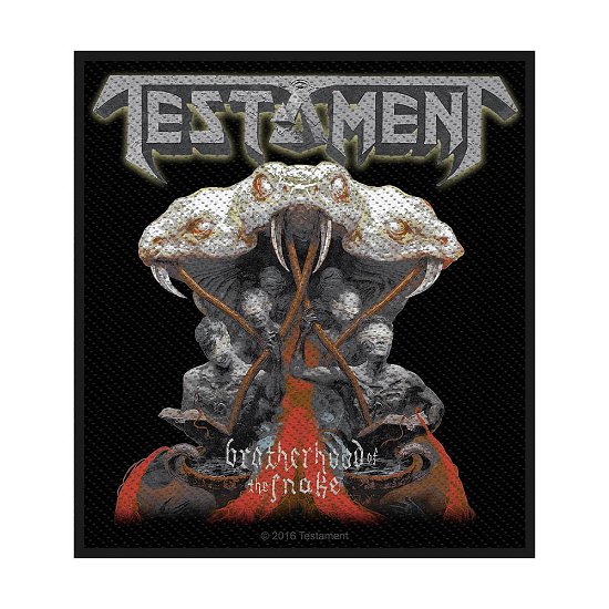Cover for Testament · Testament Standard Patch: Brotherhood of the Snake (Loose) (Patch) (2019)