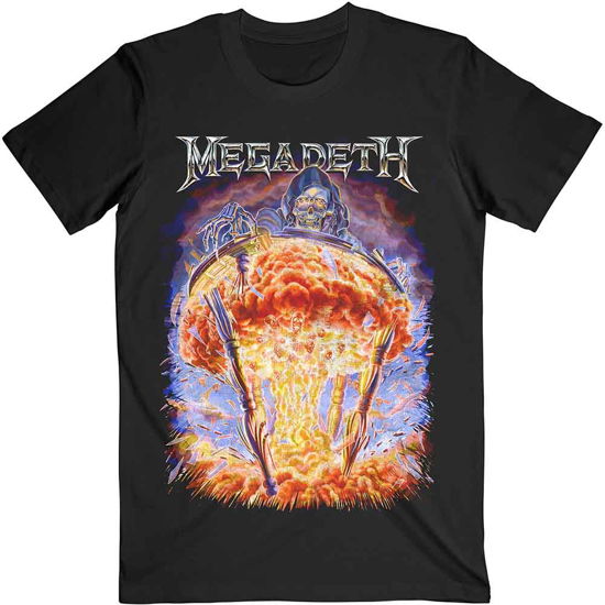 Cover for Megadeth · Megadeth Unisex T-Shirt: Countdown to Extinction (Black) (T-shirt) [size S] [Black - Unisex edition] (2020)