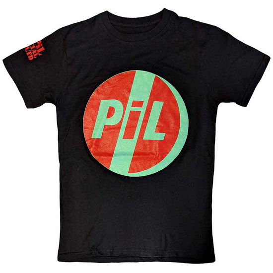 PIL (Public Image Ltd) Unisex T-Shirt: Original Logo - PIL (Public Image Ltd) - Mercancía -  - 5056561094434 - 