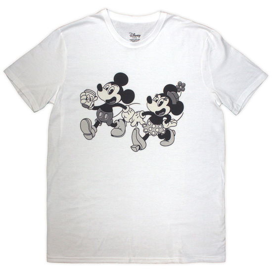 Cover for Disney · Disney Unisex T-Shirt: Mickey &amp; Minnie (White) (T-shirt) [size S] (2025)