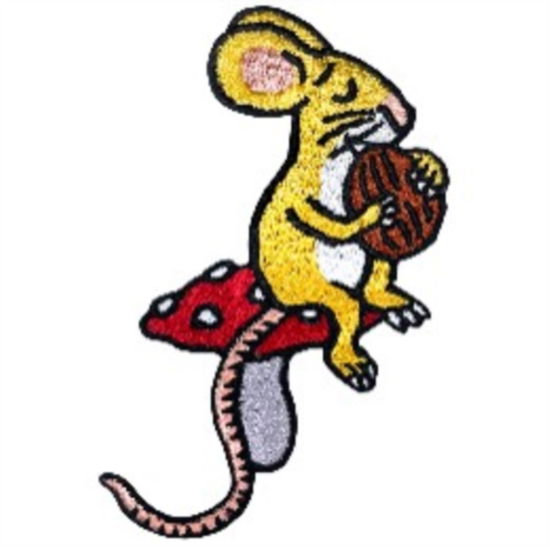 Cover for Mouse With Nut Sew On Patch (MERCH) (2023)