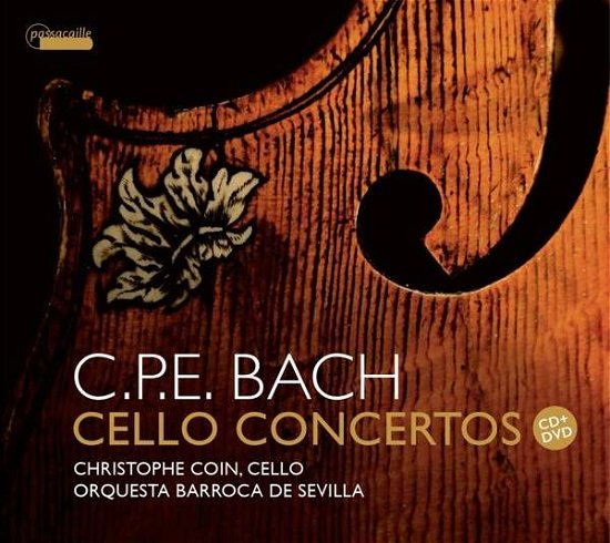 Cover for C.P.E. Bach · Cello Concertos (CD) (2019)