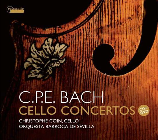 Cover for Christophe Coin / Orquesta Barroca De Sevilla · C.P.E. Bach: Cello Concertos (CD) (2019)