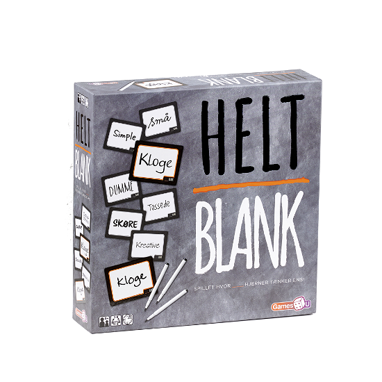 Helt Blank - Helt Blank - Board game -  - 5704907962434 - November 18, 2020