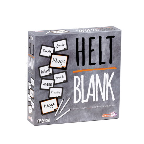 Helt Blank - Helt Blank - Brætspil -  - 5704907962434 - 18. november 2020