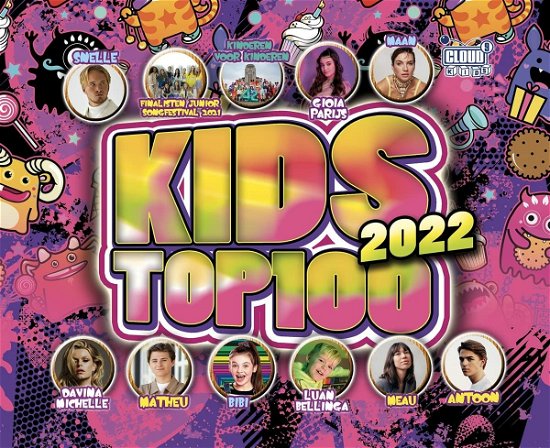 Kids Top 100 - 2022 - Kids Top 100 - Music - CLOUD 9 KIDS - 8718521067434 - April 15, 2022