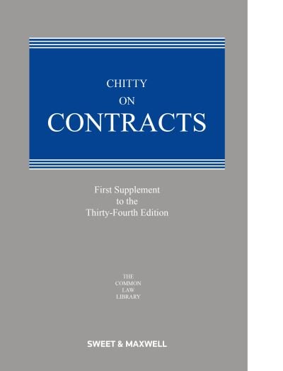 Cover for Chitty on Contracts (Paperback Book) (2022)