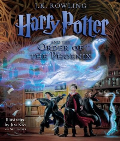 Cover for Scholastic Inc. · Harry Potter and the Order of the Phoenix: The Illustrated Edition (Harry Potter, Book 5) (Illustrated Edition) (Hardcover Book) [Illustrated edition] (2022)