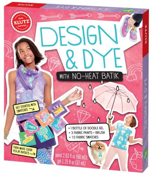 Fabric Doodles: Design & Dye with No-Heat Batik - Klutz - Editors of Klutz - Books - Scholastic US - 9780545858434 - September 3, 2015