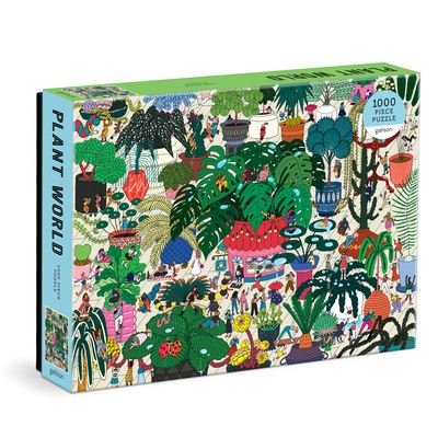 Cover for Galison · Plant World 1000 Piece Puzzle (SPIEL) (2023)