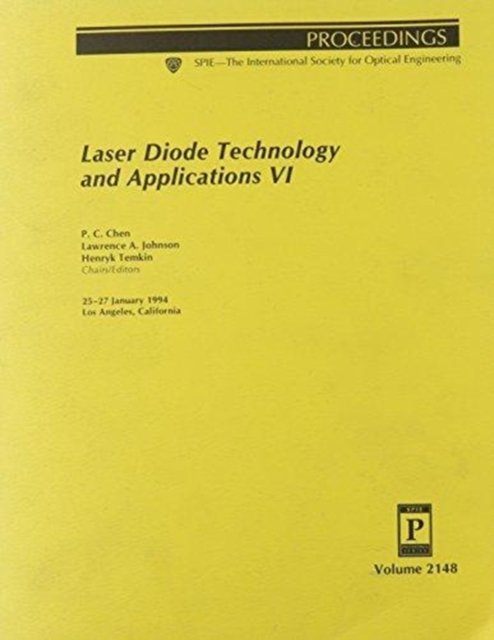 Cover for Chen · Laser Diode Technology &amp; Applications Vi (Paperback Bog) (2006)