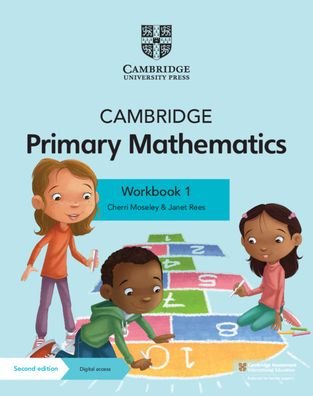 Cover for Cherri Moseley · Cambridge Primary Mathematics Workbook 1 with Digital Access (1 Year) - Cambridge Primary Maths (Bog) [2 Revised edition] (2021)