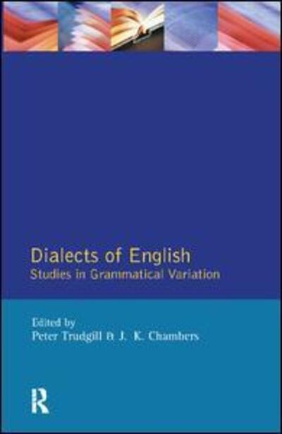 Cover for Peter Trudgill · Dialects of English: Studies in Grammatical Variation - Longman Linguistics Library (Hardcover Book) (2017)