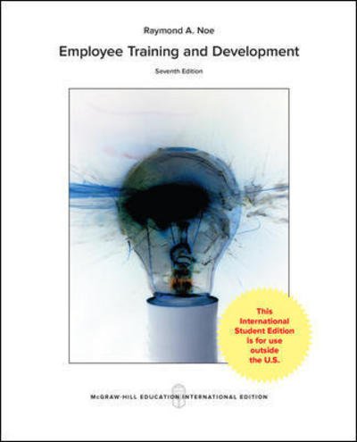 Cover for Noe · Employee Training &amp; Development (Paperback Bog) (2016)