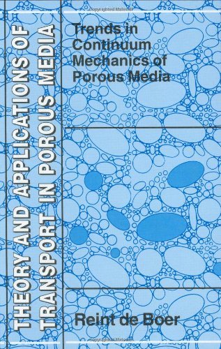 Cover for Reint De Boer · Trends in Continuum Mechanics of Porous Media - Theory and Applications of Transport in Porous Media (Inbunden Bok) [2005 edition] (2005)