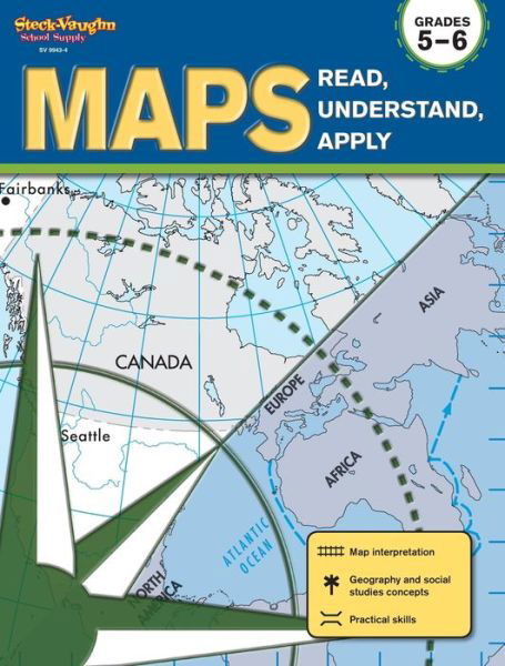 Maps - Stckvagn - Kirjat - Steck Vaughn School Supply - 9781419099434 - sunnuntai 1. kesäkuuta 2008