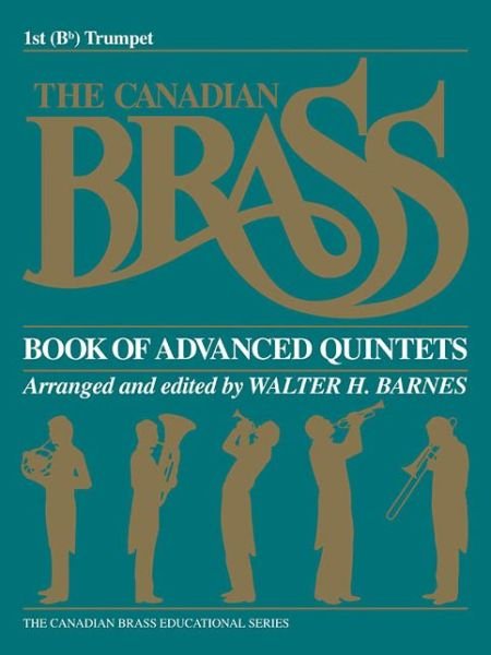 Cover for Canadian Brass · The Canadian Brass Book of Advanced Quintets (Bog) (1987)