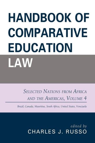 Cover for Charles J. Russo · Handbook of Comparative Education Law: Selected Nations from Africa and the Americas (Paperback Book) (2019)