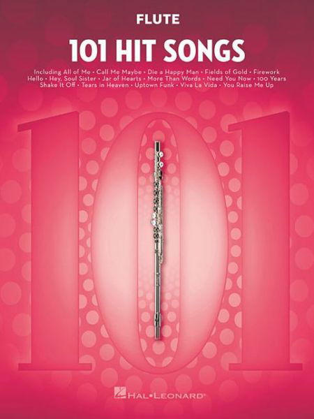 Cover for Hal Leonard Publishing Corporation · 101 Hit Songs: For Flute (Bog) (2017)