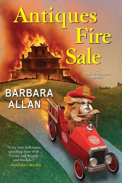 Cover for Barbara Allan · Antiques Fire Sale (Hardcover Book) (2020)