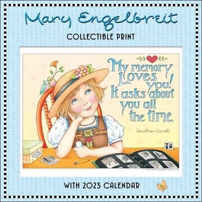 Mary Engelbreit's 2023 Collectible Print with Wall Calendar - Mary Engelbreit - Fanituote - Andrews McMeel Publishing - 9781524872434 - tiistai 6. syyskuuta 2022