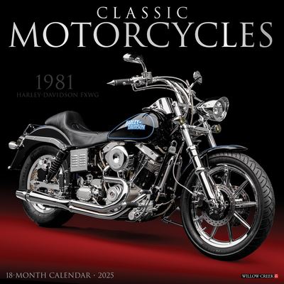 Classic Motorcycles 2025 12 X 12 Wall Calendar - Willow Creek Press - Merchandise - Willow Creek Press Calendars - 9781549242434 - September 10, 2024