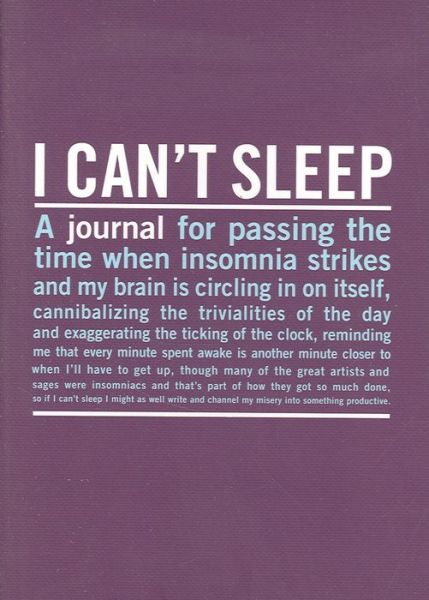 Cover for Knock Knock · Knock Knock I Can`t Sleep Mini Inner Truth Journal - Mini Inner-Truth Journal (Stationery) (2012)