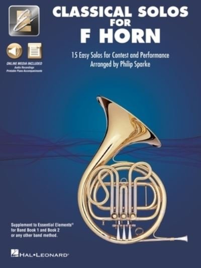 Cover for Hal Leonard Corp. · Essential Elements Classical Solos for F Horn (Book) (2022)