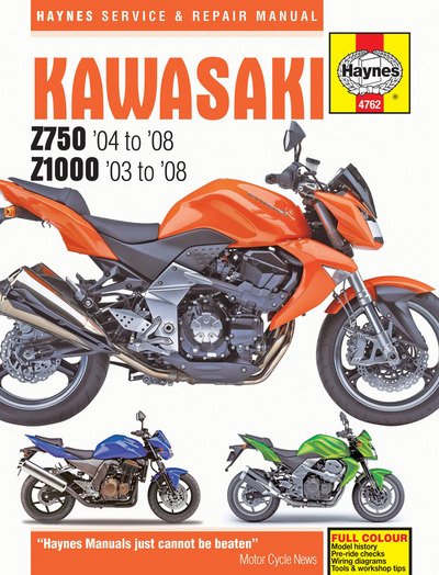 Cover for Haynes Publishing · Kawasaki Z750 &amp; Z1000 (03 - 08) (Paperback Bog) (2016)