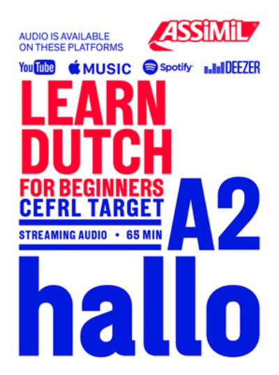 Cover for Ineke Adapter Paupert · Learn Dutch Level A2 (Paperback Bog) (2023)