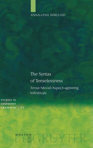 Cover for Wiklund · The Syntax of Tenselessness (Book) (2007)