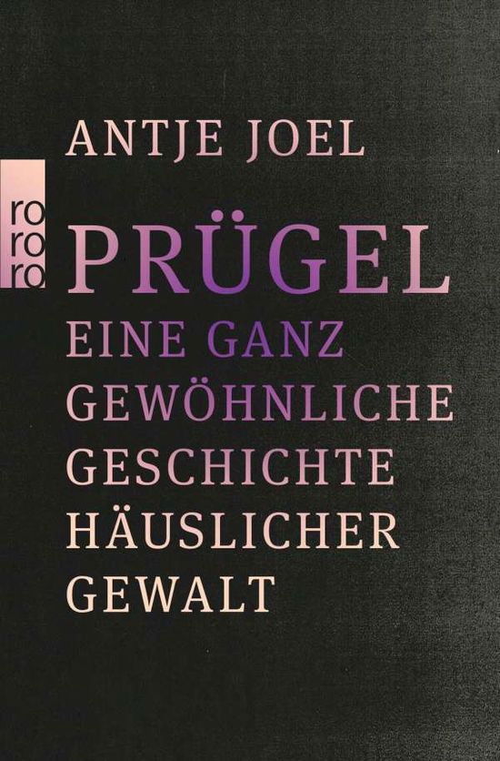 Cover for Antje Joel · Roro Tb.68043 Joel:prügel (Book)