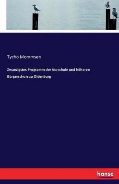 Cover for Mommsen · Zwanzigstes Programm der Vorsch (Bok) (2017)