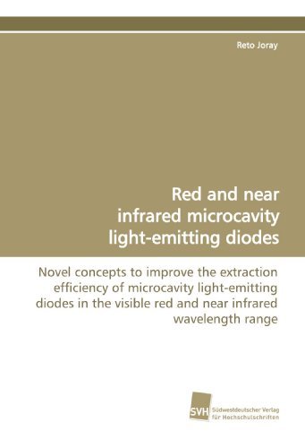 Cover for Reto Joray · Red and Near Infrared Microcavity Light-emitting Diodes: Novel Concepts to Improve the Extraction Efficiency of Microcavity Light-emitting Diodes in the ... Infrared Wavelength Range (Taschenbuch) (2009)