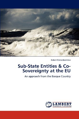 Cover for Xabier Ezeizabarrena · Sub-state Entities &amp; Co-sovereignty at the Eu: an Approach from the Basque Country (Paperback Bog) (2012)