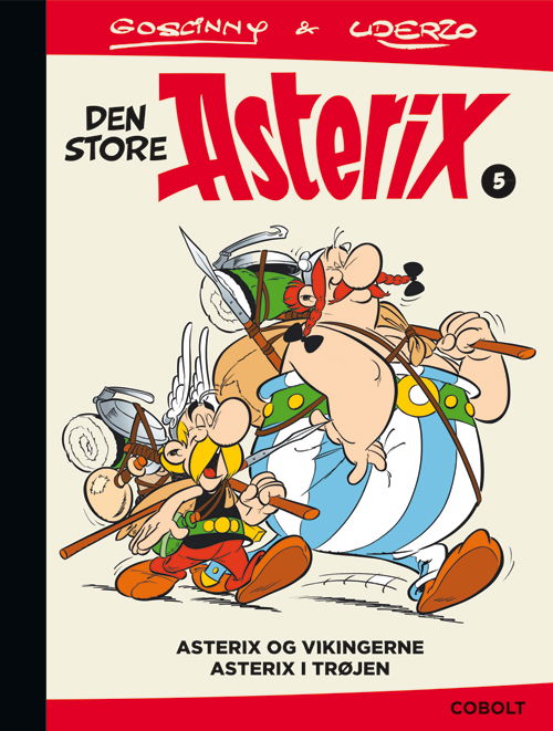 Cover for René Goscinny · Asterix: Den store Asterix 5 (Bound Book) [1. Painos] (2020)