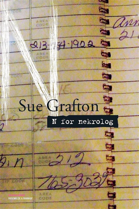 Cover for Sue Grafton · En Kinsey Millhone-krimi: N for nekrolog (Sewn Spine Book) [1st edition] (2014)