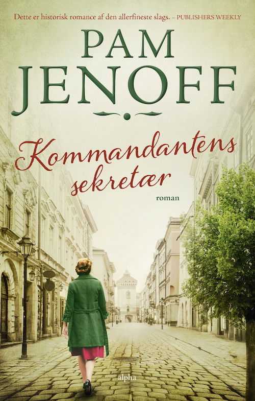 Cover for Pam Jenoff · Kommandantens sekretær (Bound Book) [1º edição] (2023)