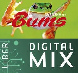 Bums Svenska åk 4-6: Bums åk 6 Digital Mix Elev 12 mån - Mats Wänblad - Andet - Liber - 9789147134434 - 20. august 2019