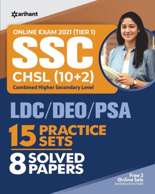 Cover for Arihant Experts · Ssc Chsl Combined Higher Secondary Level 15 Practice Sets &amp; Solved Papers 2021 (Paperback Book) (2020)