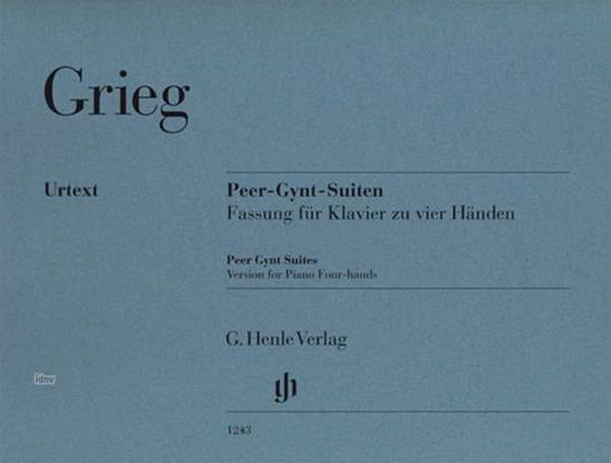 Peer-Gynt-Suiten op. 46 und op.55 - Grieg - Kirjat - SCHOTT & CO - 9790201812434 - perjantai 6. huhtikuuta 2018