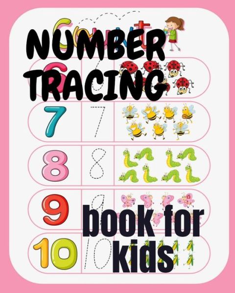 Cover for Pious Man · Number Tracing Book for Kids (Paperback Book) (2020)