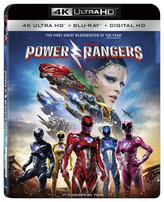 Cover for Saban's Power Rangers (4K UHD Blu-ray) (2017)