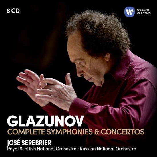 Jose Serebrier · Glazunov: The Complete Symphonies & Concertos (CD) (2018)