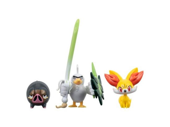 Pokémon Battle Figure Set Figuren 3er-Pack Fynx, F (Leksaker) (2024)