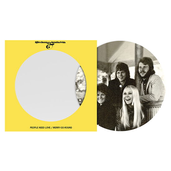 Abba · People Need Love / Merry-go-round (7") [Picture Disc edition] (2023)