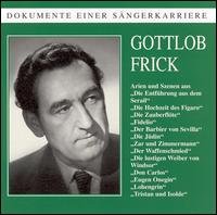 Cover for Frick Gottlob · Gottlob Frick - Oper Preiser Klassisk (CD) (2005)