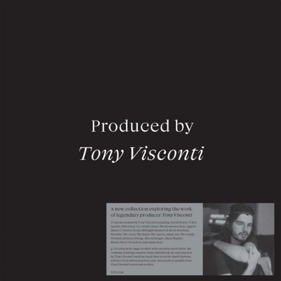 Cover for Produced by Tony Visconti / Various (CD) (2023)