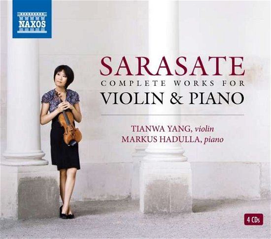 Cover for Yang / Hadulla · Sarasate / Complete Violin Works (CD) (2018)