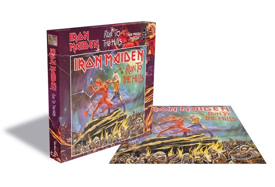 Cover for Iron Maiden · Iron Maiden Run To The Hills 500Pc Jigsaw Puzzle (Jigsaw Puzzle) (2022)